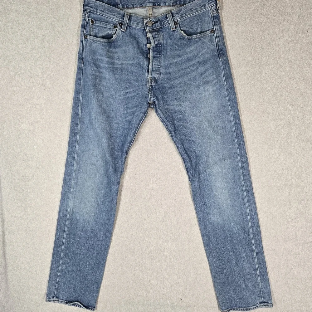 Levi's 501 Men Jeans 32X32 Blue Denim 31